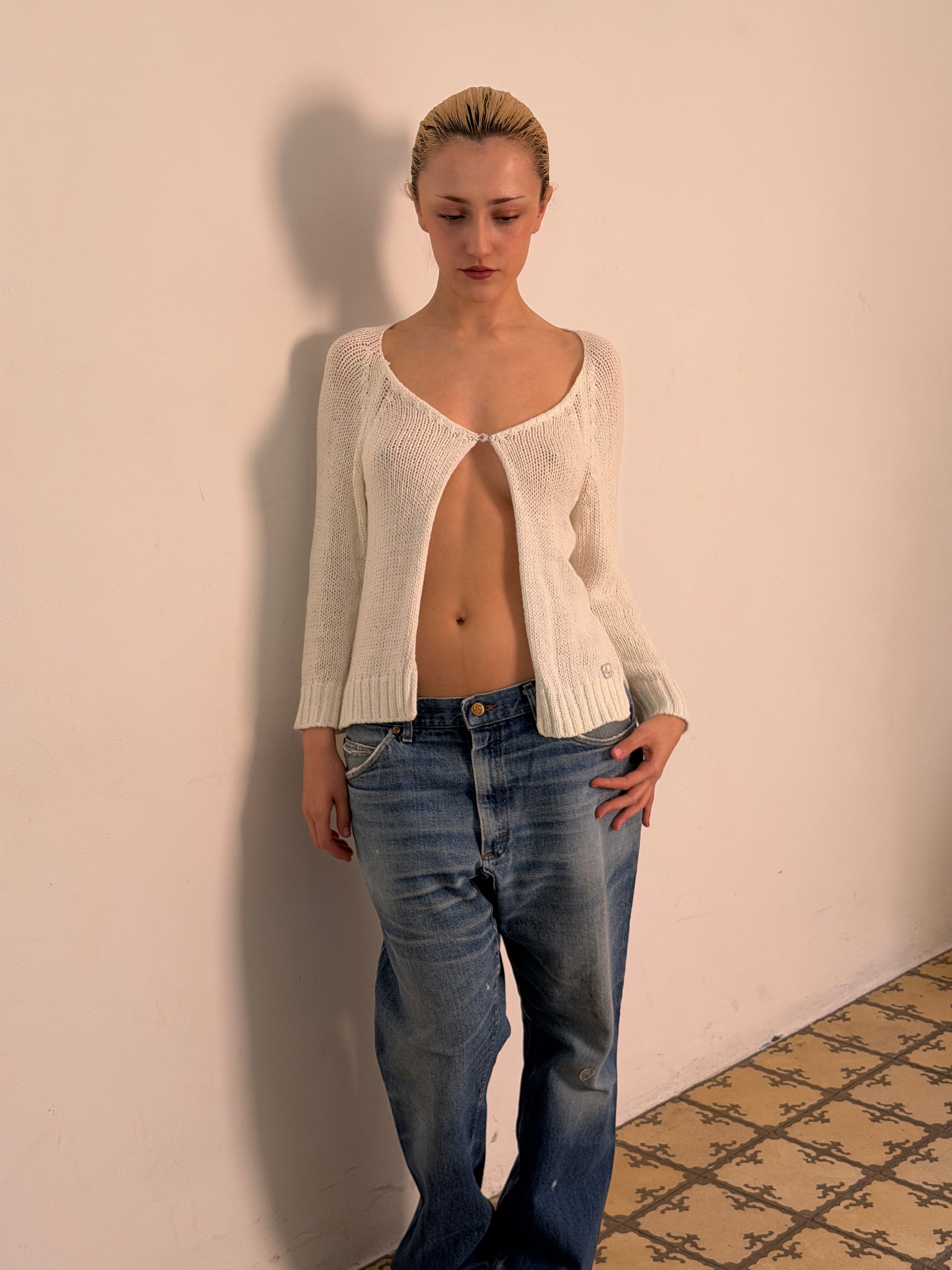 cop copine knitted top