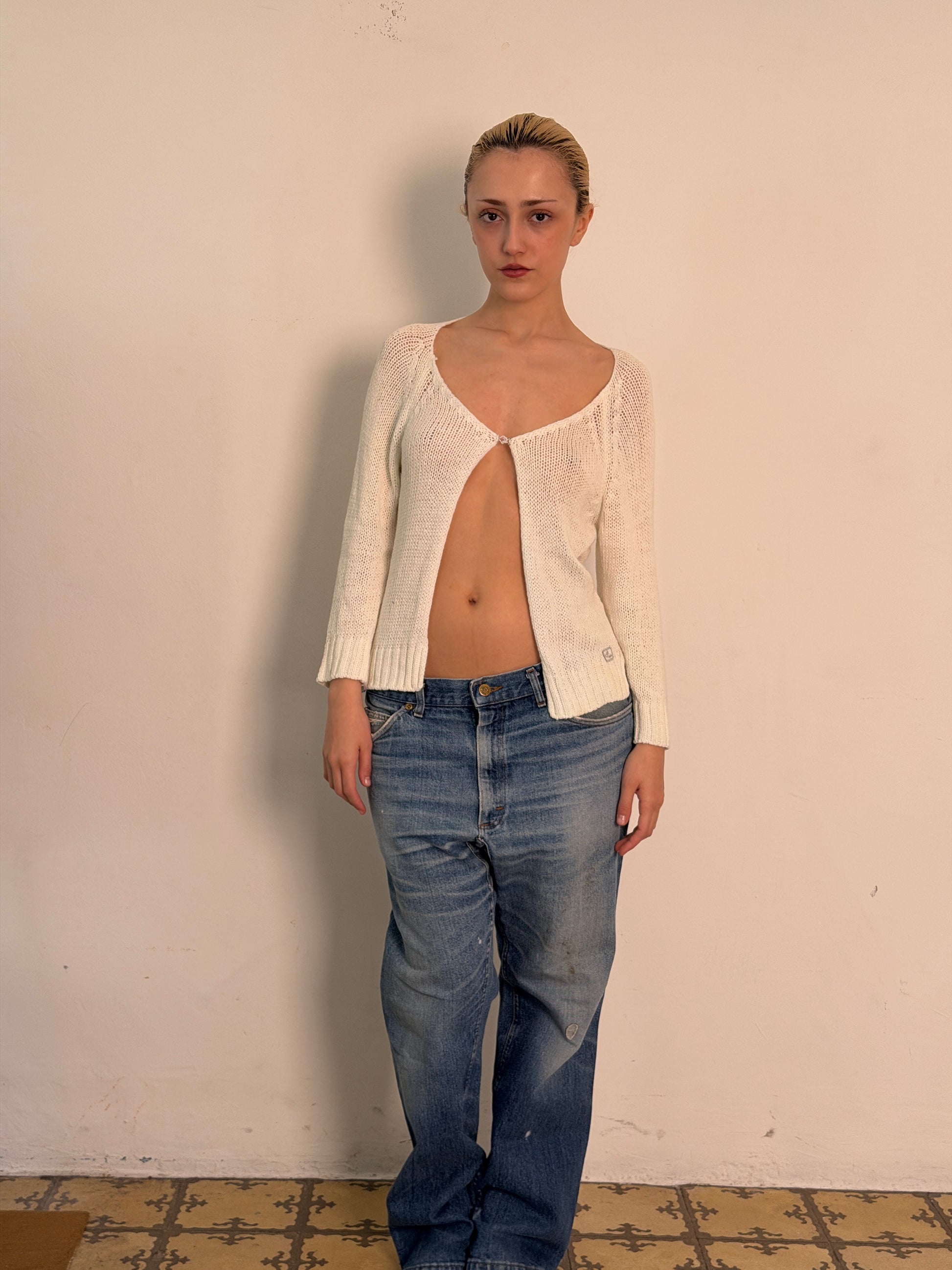 cop copine knitted top