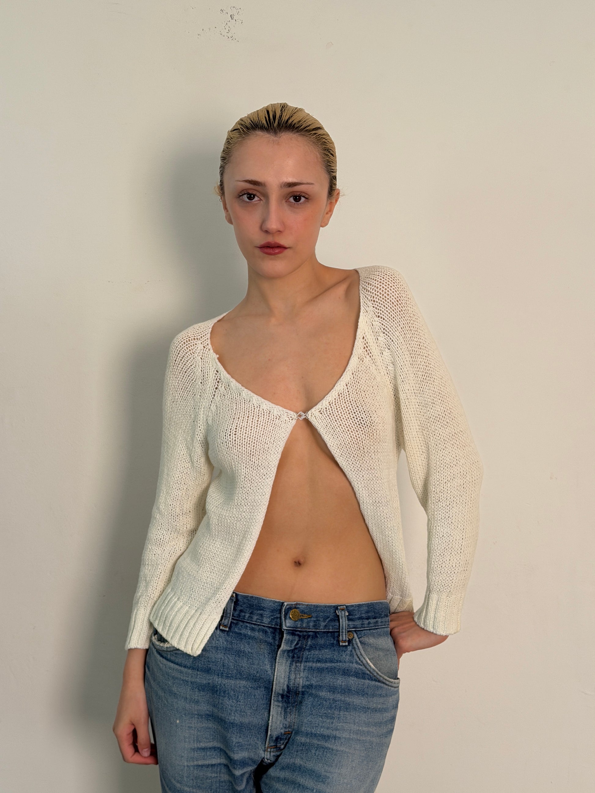 cop copine knitted top