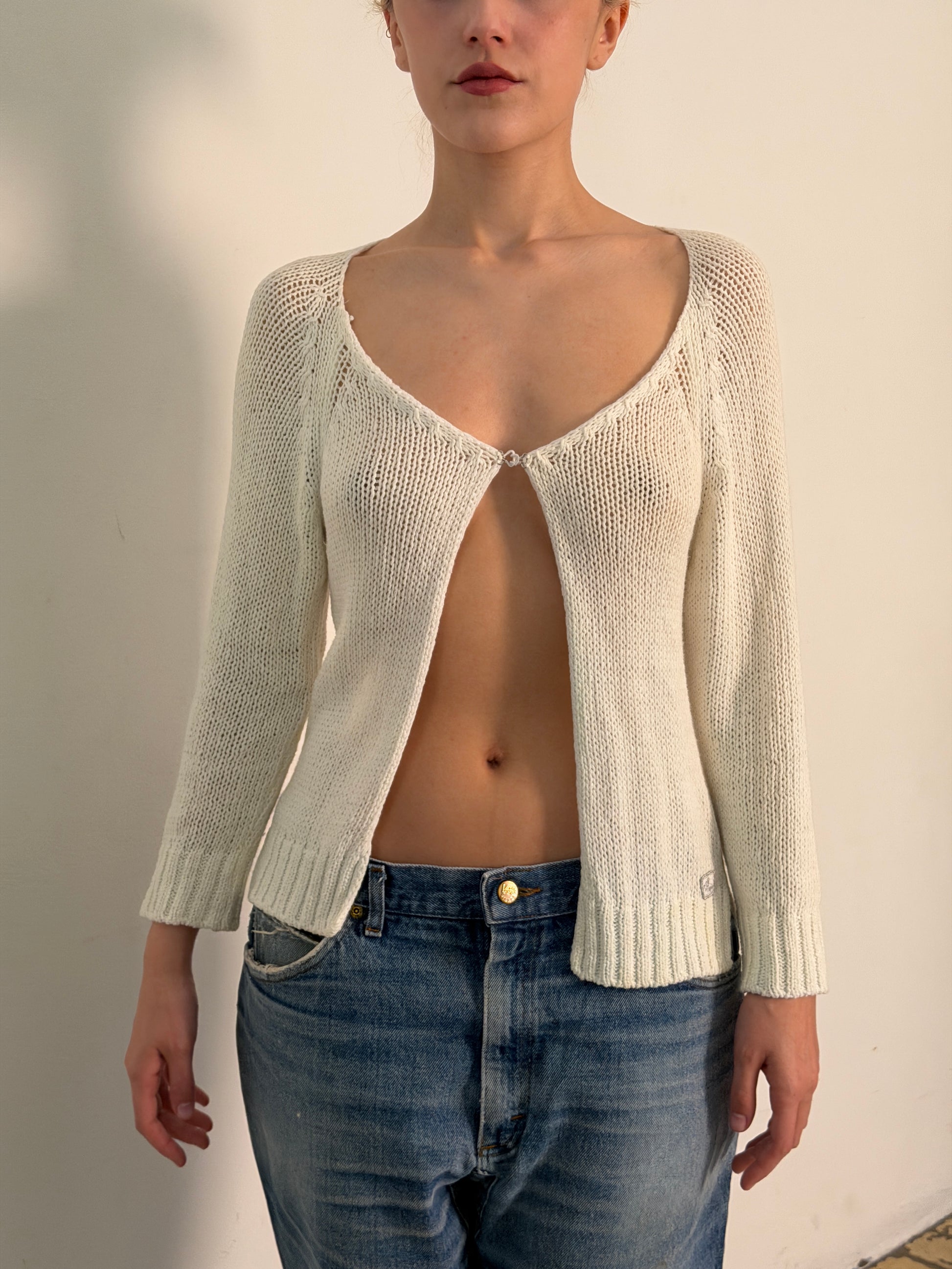 cop copine knitted top