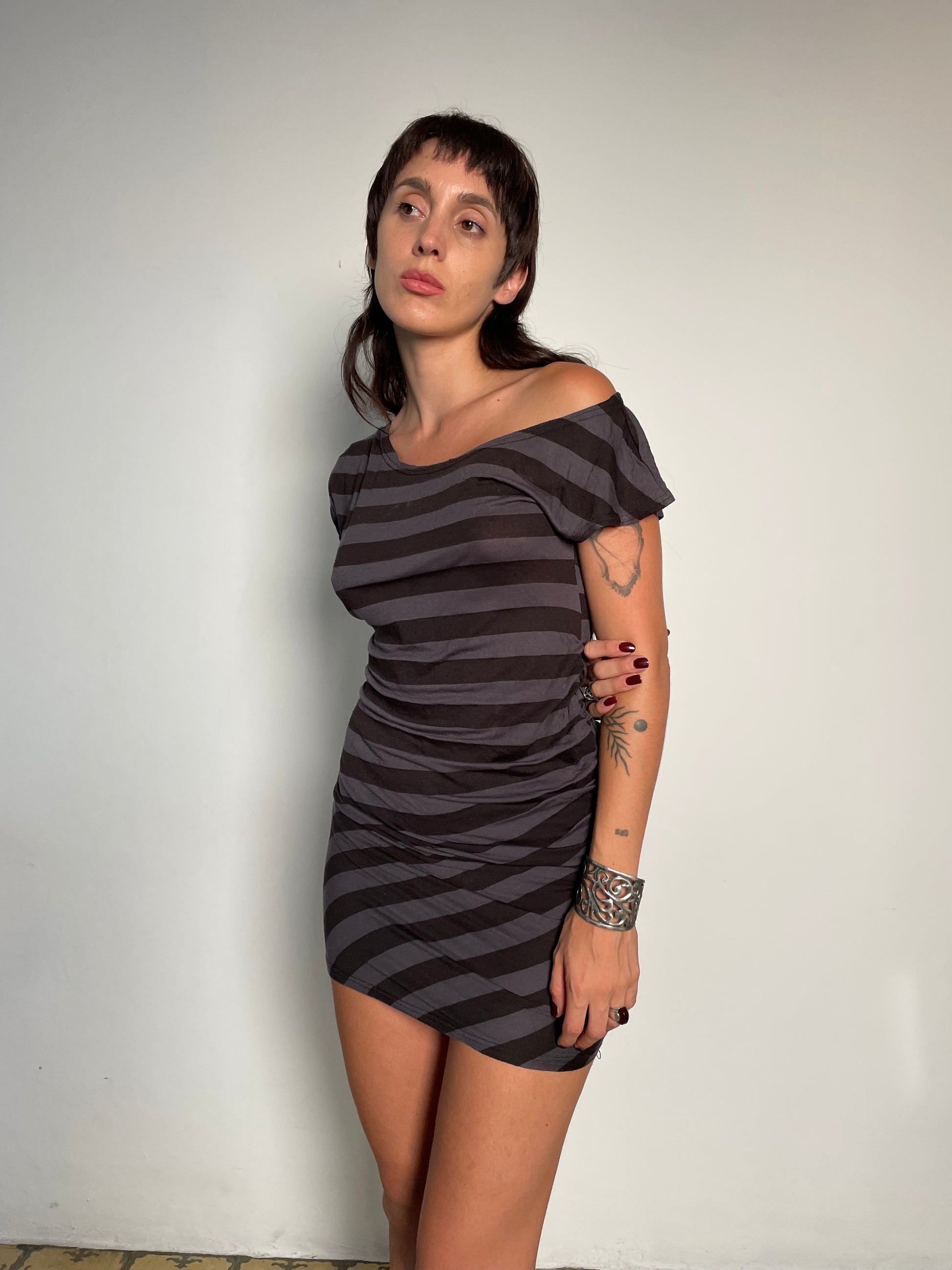 STRIPED DRESS