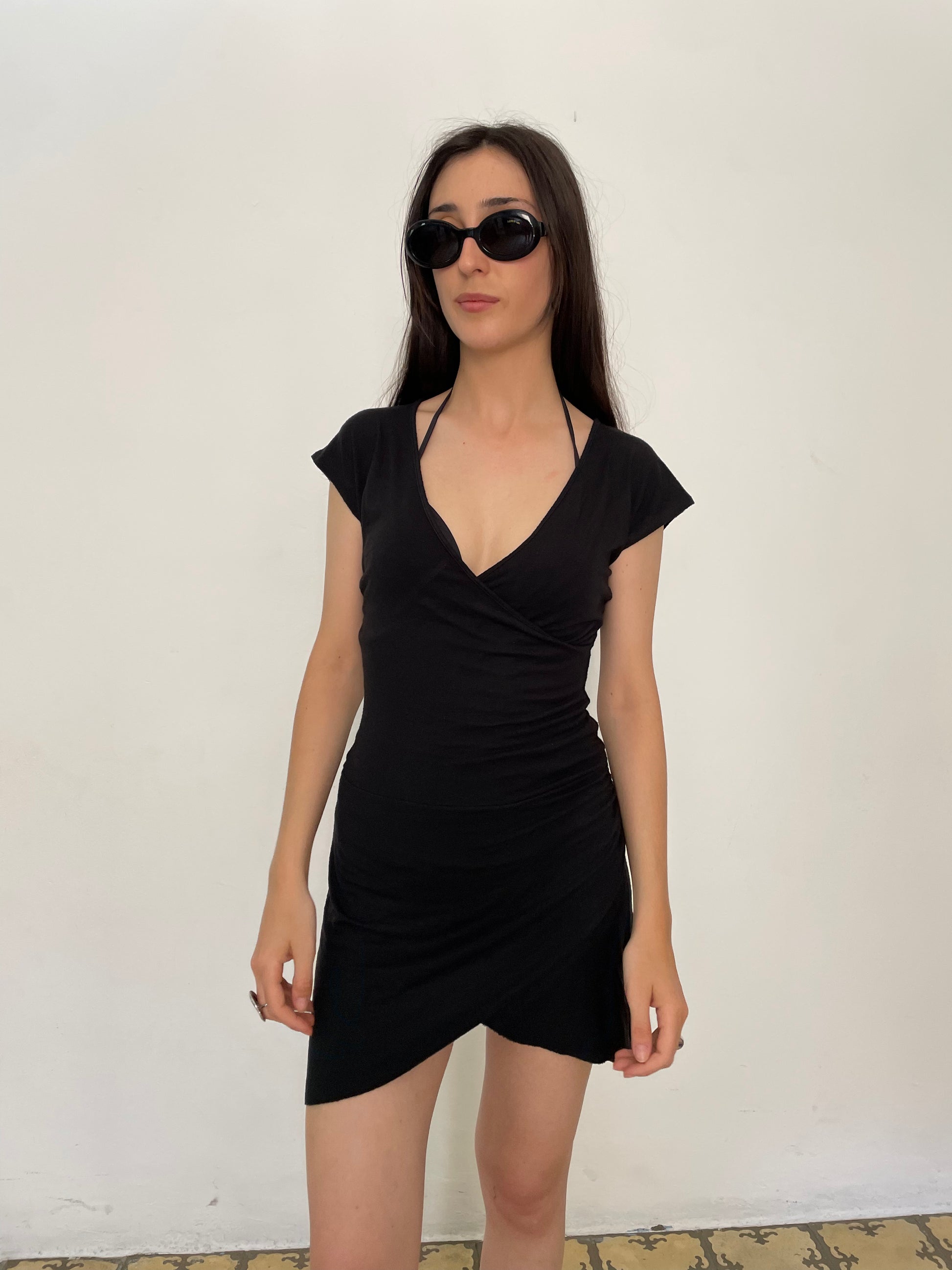 BLACK MINI DRESS