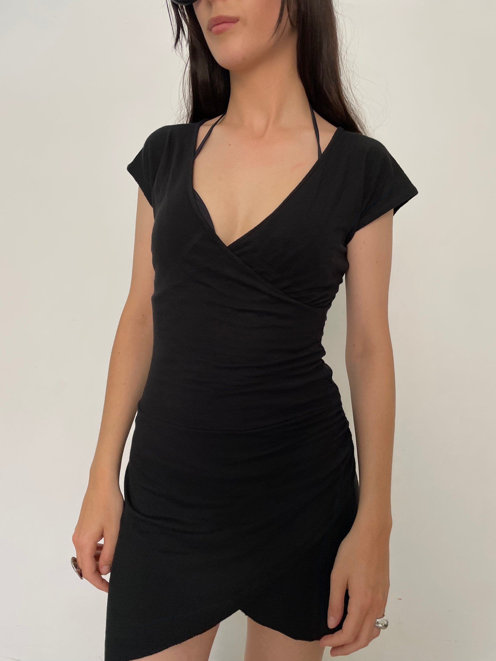 BLACK MINI DRESS