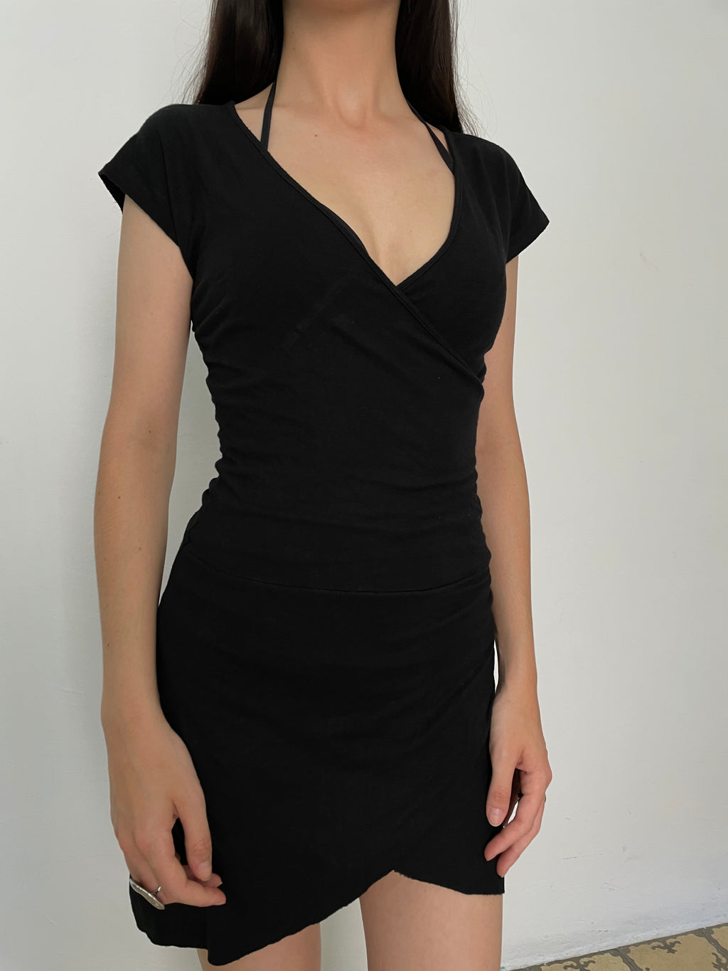 BLACK MINI DRESS