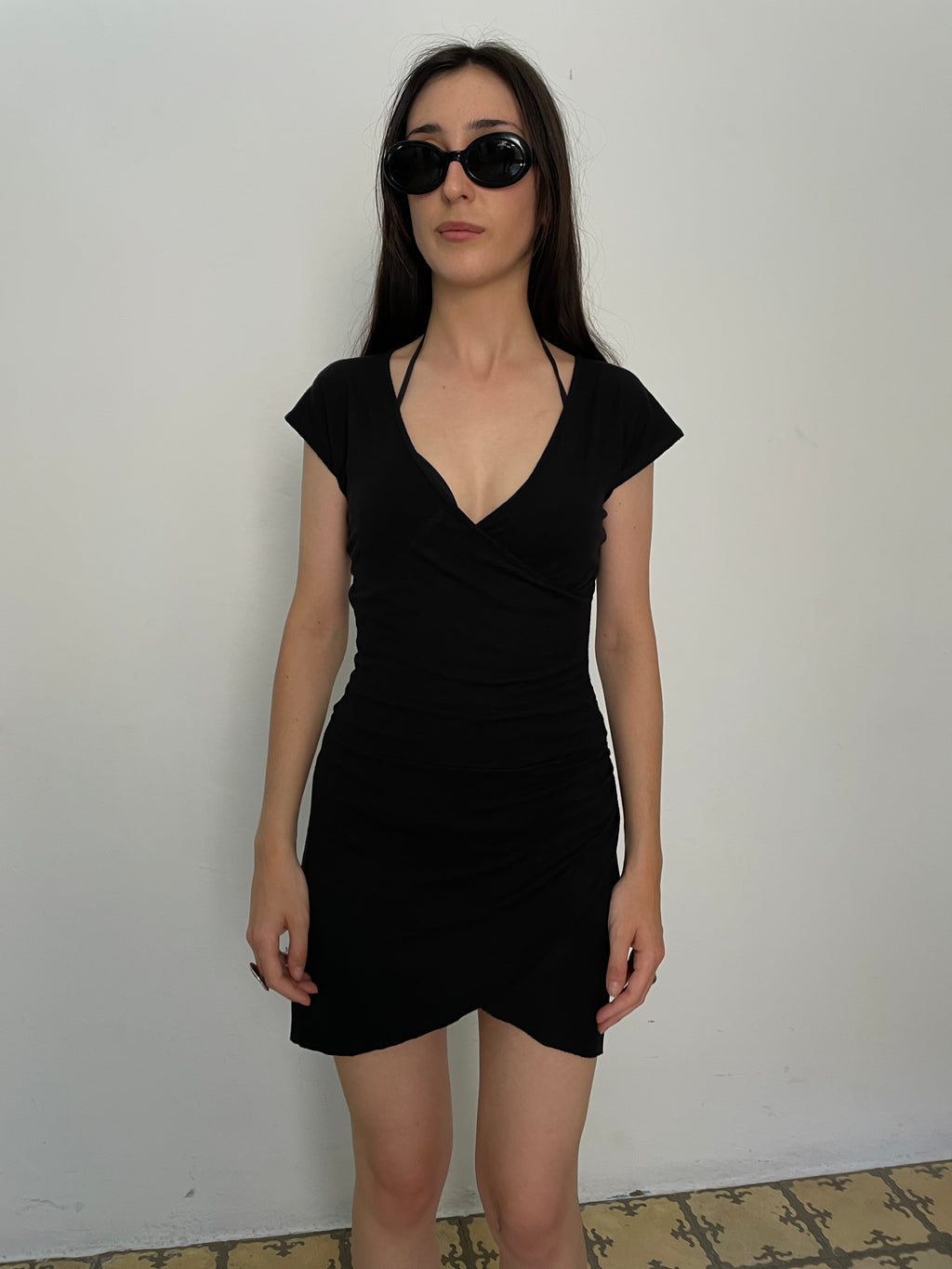 BLACK MINI DRESS