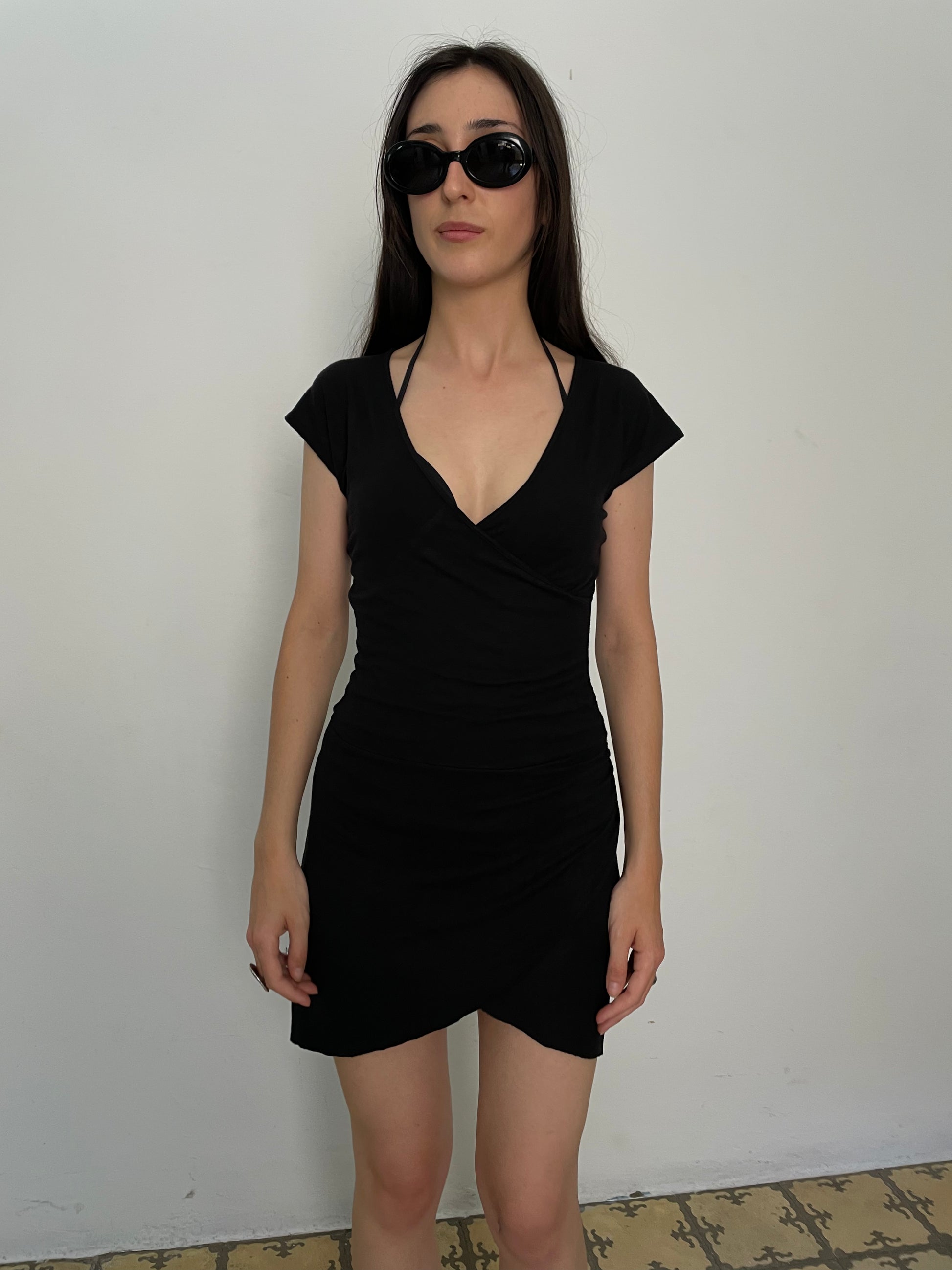 BLACK MINI DRESS